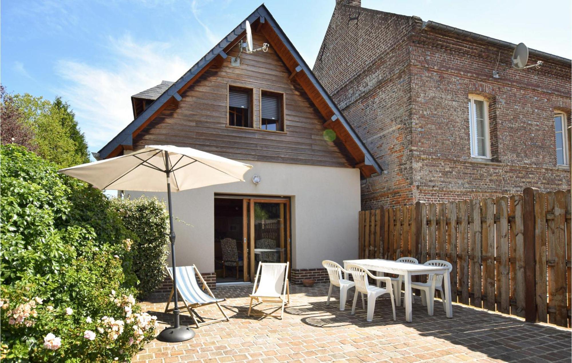 Beautiful Home In Le Bourg-Dun With Kitchen Exterior photo